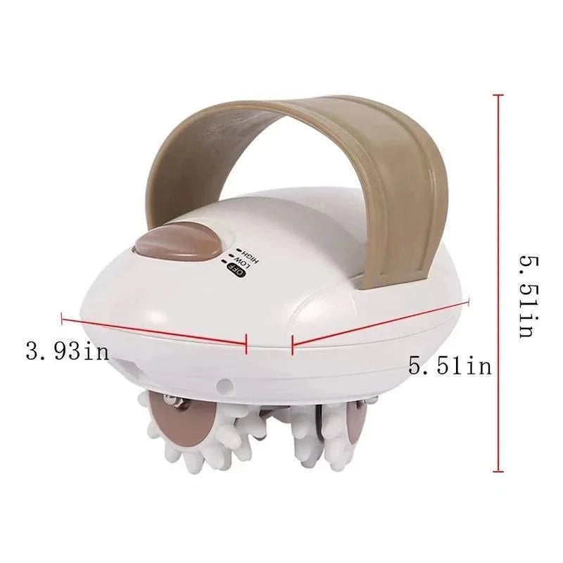 1PC Electric Anti-Cellulite Body Massager with Weight Loss Gear Roller Arm & Leg Massage Device For Slimming And Firming