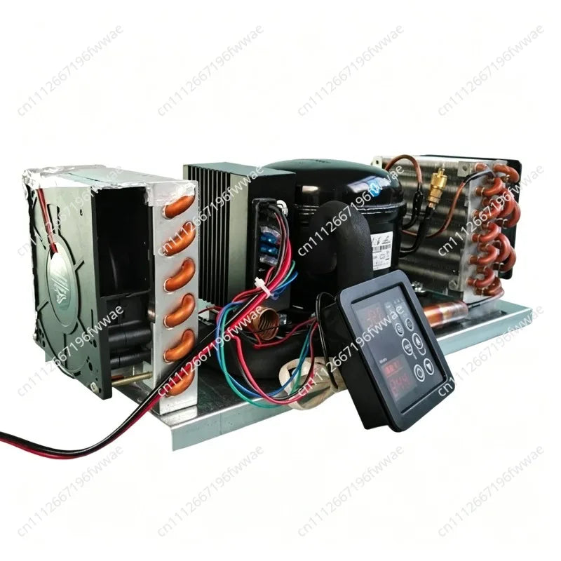 BD35A Mini Air-Cooled Integrated Unit Assembly 12V24V48V Start-Up Refrigeration Micro Air Conditioning Unit