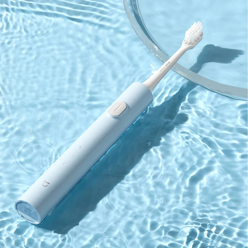 MIJIA T200/T200C Sonic Electric Toothbrush,2 Mode,2 Brush Heads,Whitening Toothbrush,USB‑C 25 Day Battery,IPX7 Waterproof
