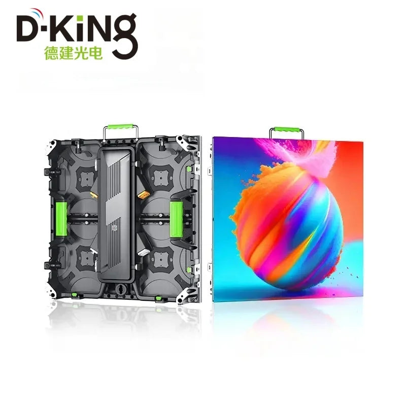 Durable Outdoor P2.976 LED Display 4K Full Color 500x500 Rental LED Screen for Advertising Billboard