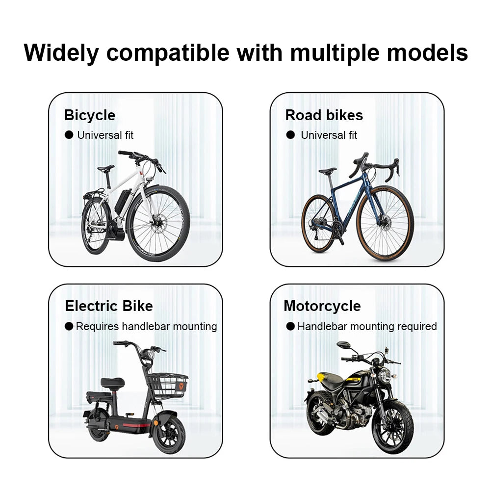 Motorcycle Bicycle Holder 360 Rotating Bike Handlebar Mount Bracket for Insta 360 X4 X5 Go Pro 12 11 DJI Action Camera Accessory