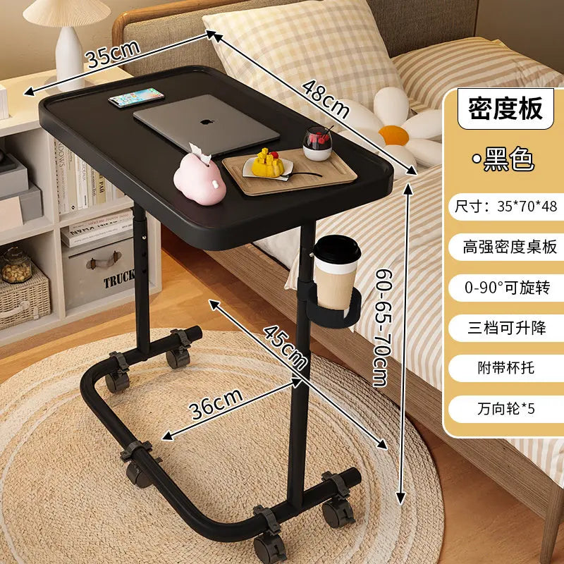 Mobile Modern Table Adjustable Workstations Side Small Coffee Table Apartment Occasional Mesa Centro Elevable Home Furniture