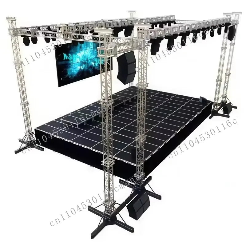 New Portable Truss Display Aluminum Stage Platform Concert Aluminum Stage