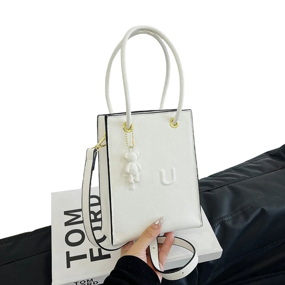 2026 Small Square Bag Women New Handbag Fashion Shoulder Casual Crossbody Solid Color Mobile Phone Bag