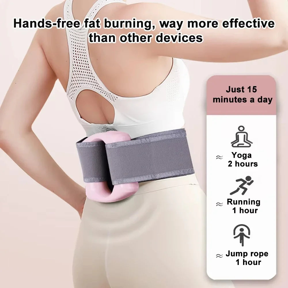 Rechargeable Body Slimming Machine Weight Loss Crazy Fat Burning Massage Fitness Belt Beauty Tool Constipation Fascia Ring