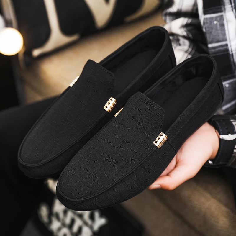 Men Loafers Soft High Quality Spring Autumn Shoes Men Casual Shoes Warm Slip on Flats Driving Shoes Large Size chaussure hommes