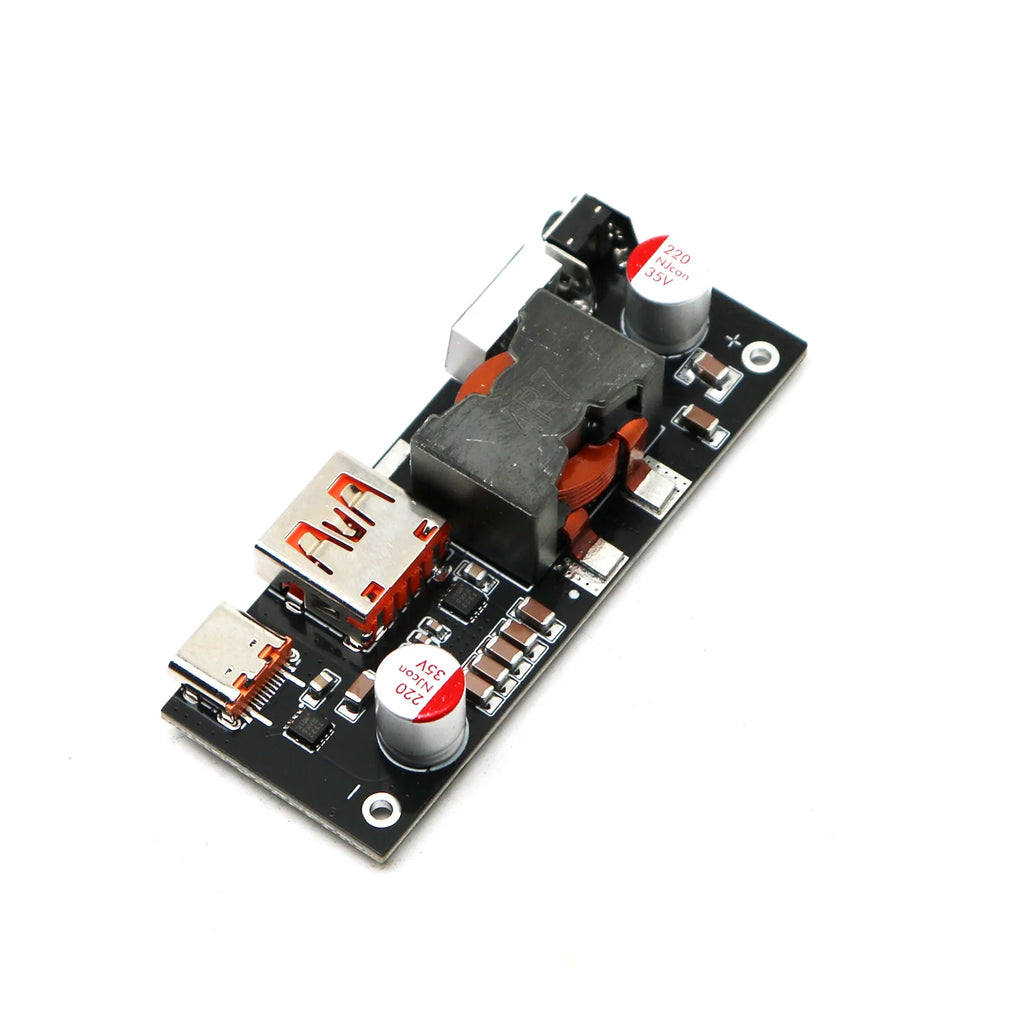 PD 100W Bidirectional fast Charger Power Bank module Boost Buck 2S 3S 4S 5S 6S Battery charging-discharging Li ion Lifepo4 BMS