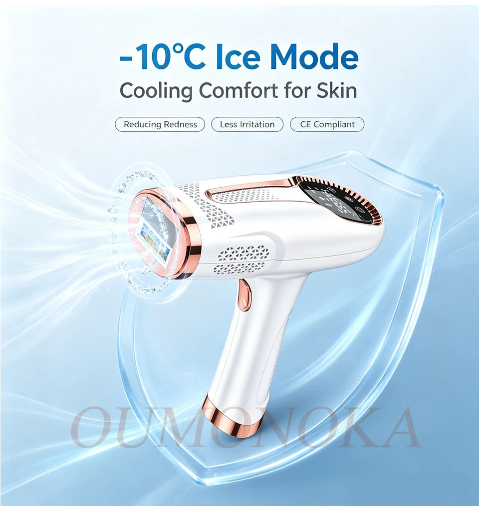 Electric IPL Permanent Laser Hair Removal Epilator for Women Facial Shaver Makeup Machine Men's Hair Cutting Tool