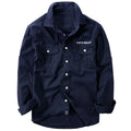 Brand Cotton Shirt Men's Spring Casual Cargo Shirts Male Long Sleeves Shirts Camiseta Masculina Plus Size 5XL 6XL