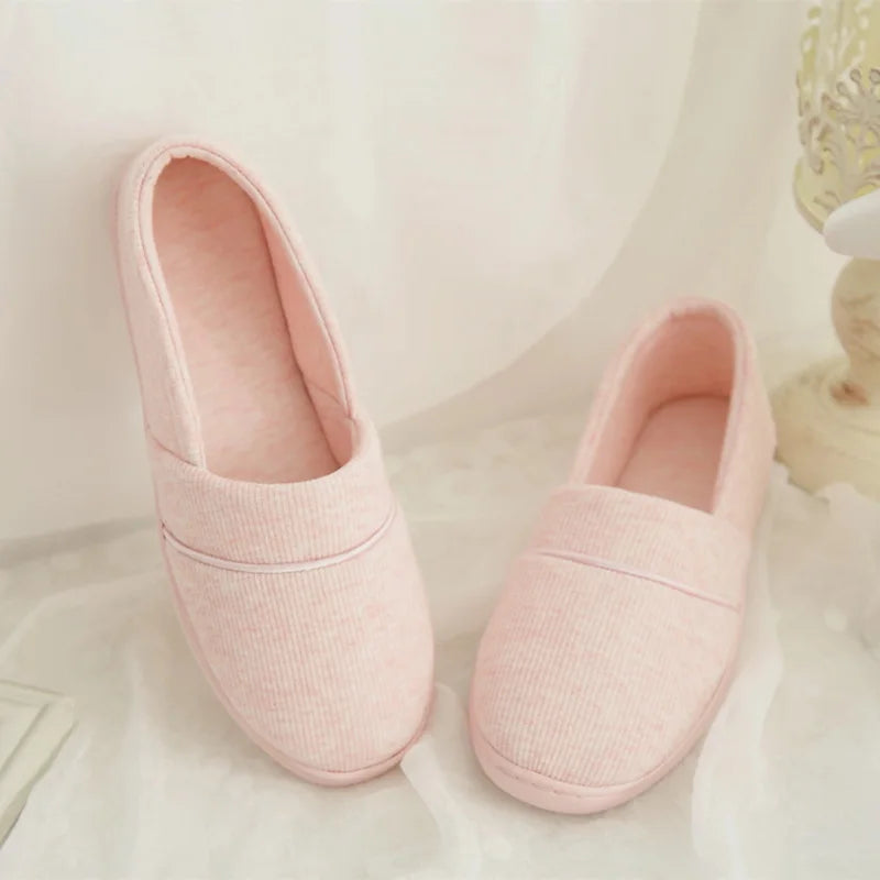 New 2026 Winter-Autumn At Home Thermal Cotton-Padded Slippers Women's Cotton Slippers Indoor Slippers With Soft Outsole Shoes