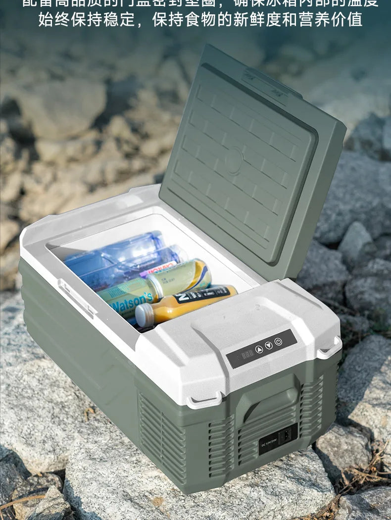 Car Home Portable Refrigerator Freezer Cooler Vehicle Indoor Dual Use Fridge