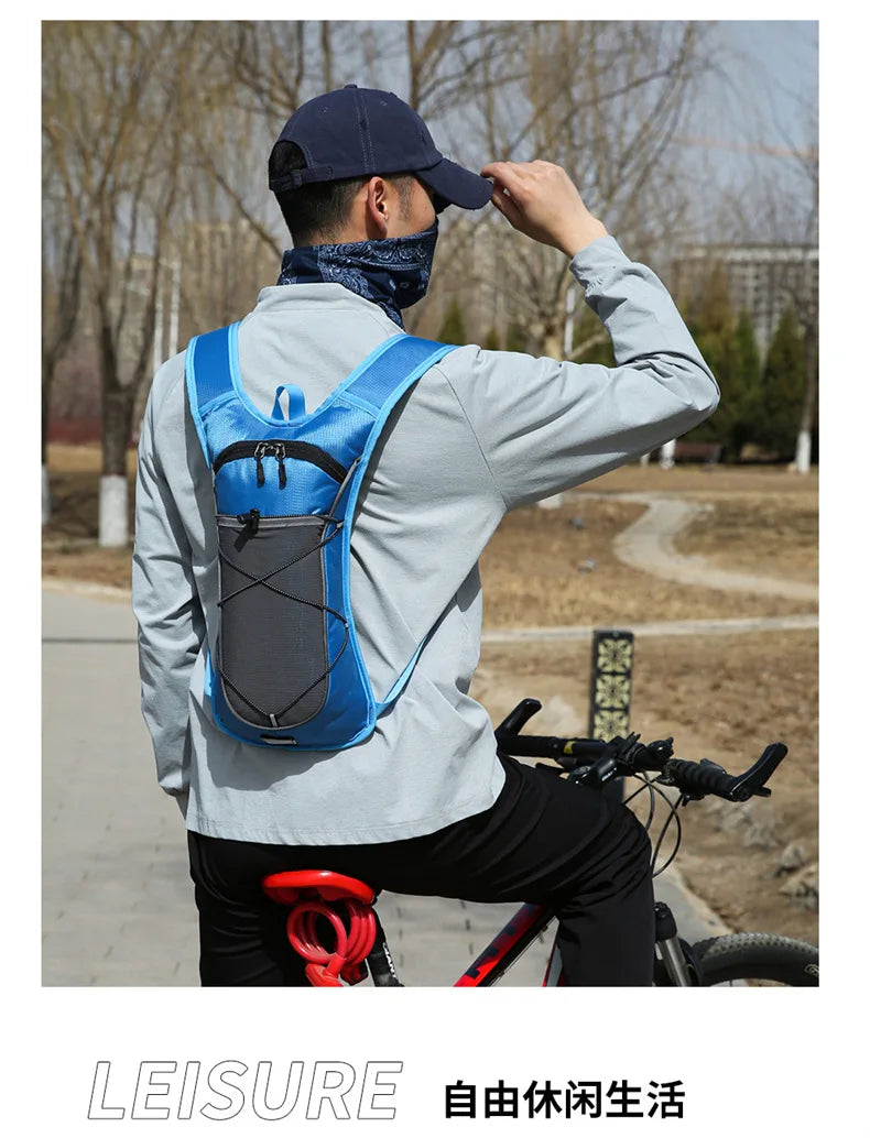 Outdoor Sports Cycling Backpack Mountaineering Hiking Bag Water Bag for Trekking Running Backpacks Travel Dual-Shoulder Bag