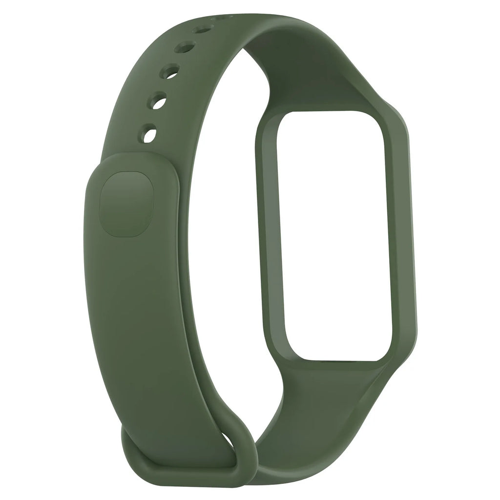 Silicone Strap For Xiaomi Redmi Band 2 Watchband Bracelet Replacement For Xiaomi Band 8 Active Wrist Strap Correa Accessories