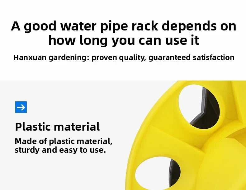 Car Wash Garden Irrigation Pipe Plant Flowers Heavy Duty Cart Portable Garden Hose Reel PVC Water Hose Pipe Reel with Cart