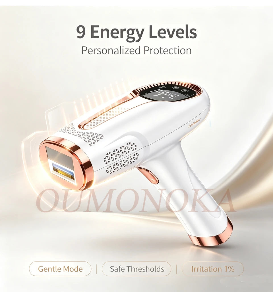 Electric IPL Permanent Laser Hair Removal Epilator for Women Facial Shaver Makeup Machine Men's Hair Cutting Tool