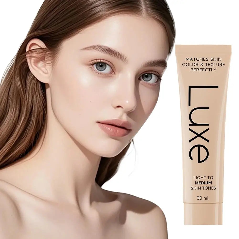 Luxe Skin Tone Matching Concealer Foundation, Waterproof Full Coverage Makeup to Hide Blemishes & Even Skin Tone Long Lasting