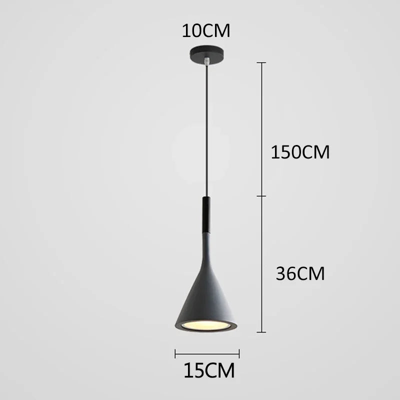 Nordic Modern Led Pendant Lights Kitchen Bars Home Bedroom Dining Table Hanging Lamp Cafe Indoor Lighting Living Room Decoration