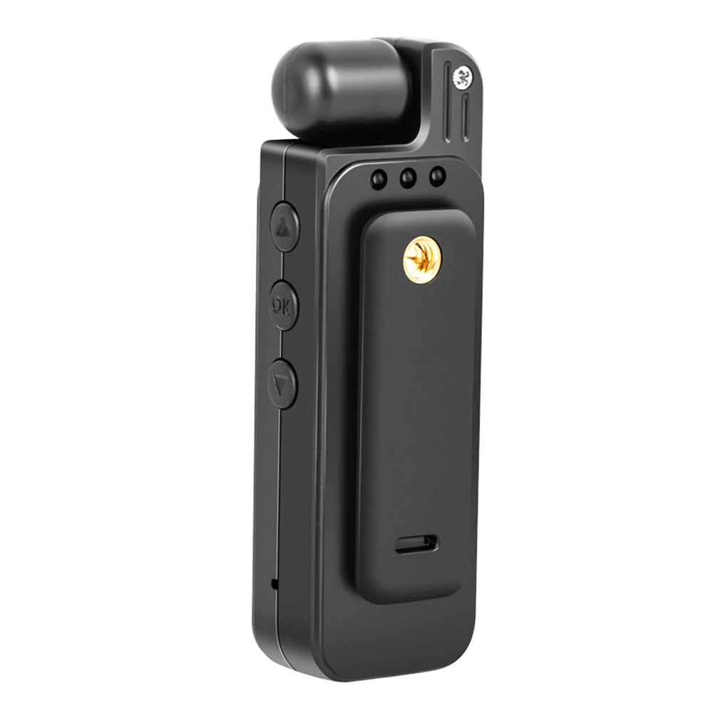 Mini Body Camera 1080P HD Sports Camera Infrared Night Vision Digital Video Recorder 1.3 Inch Bodycam Police Small Camcorder