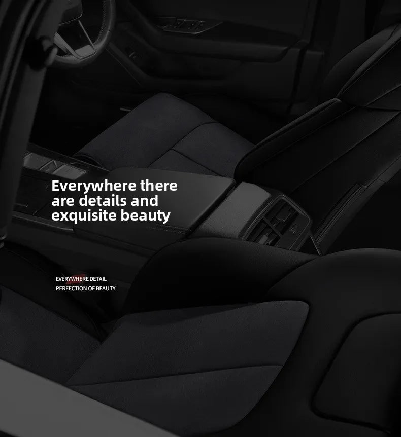 Custom Fit Full Luxury Car Seat Cover Car SUV Full Seat Set Perforated Genuine Leather for Various Models Contact Seller JJ208