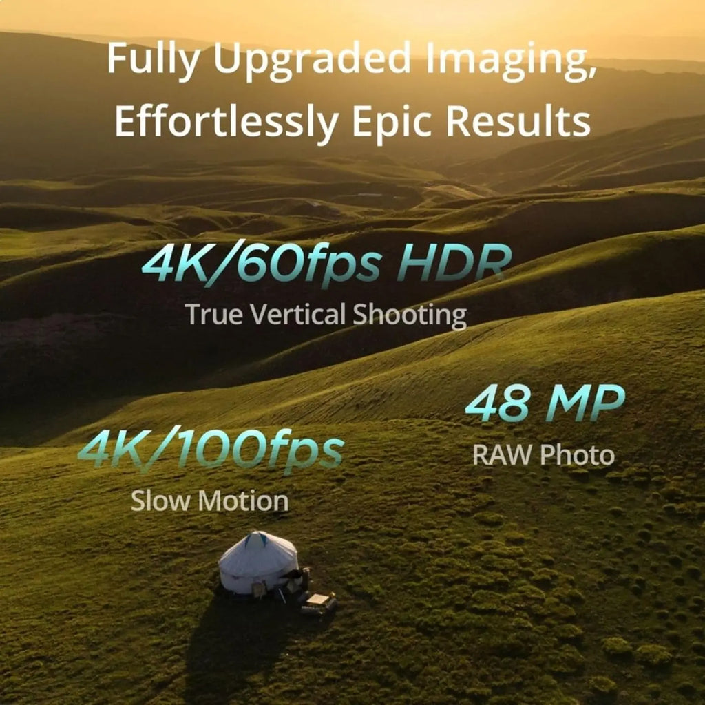 Used DJI Mini 4 Pro Drone for Adults with 4K Camera 34 Min Flight Time 20km Video Transmission Omnidirectional Vision Sensing Mini Drone for Beginners