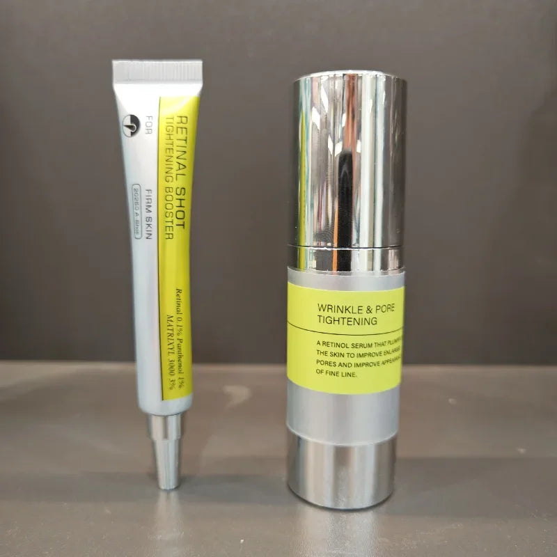 Retinol Firming Gentle Moisturizing Essence Set Vitamin C Moisturizing Eye Cream Improve Dark Skin Dark Eye Circles Fine Lines