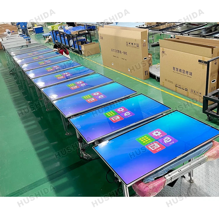 32 43 49 55 Inch Wall Mount Android LCD Monitor Touch Screen Kiosk Indoor Advertising Video Player