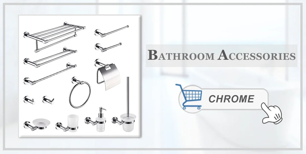 Brushed Nickel Wall Mount Stainless Steel Bathroom Hardware Set Towel Bar Towel Ring Paper Holder Robe Hook Bathroom Accessories