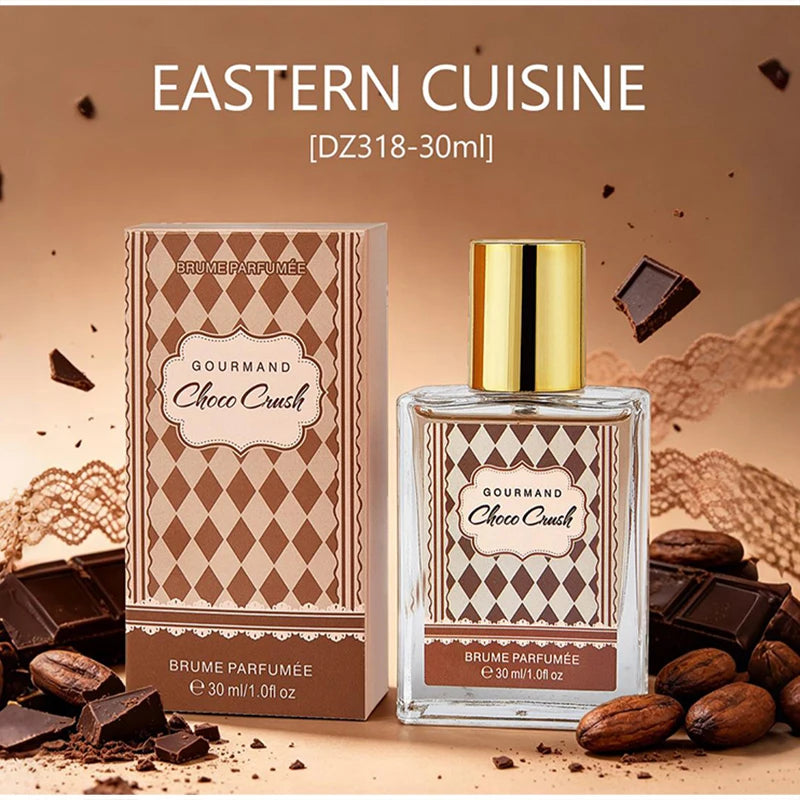 Chocolate-shaped Gourmet Perfume 30ml Sweet Caramel Marshmallow Vanilla Eau De Toilette Long-lasting Fragrance женские духи