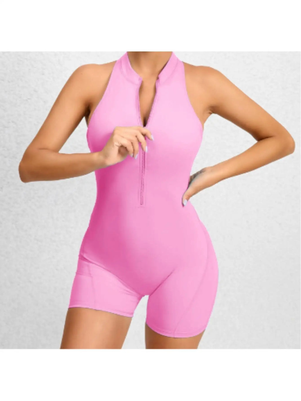 Short Sports Jumpsuit Sleeveless Gym Set Women Yoga Clothes Rompers Workout One-piece Suit Female Bodysuits