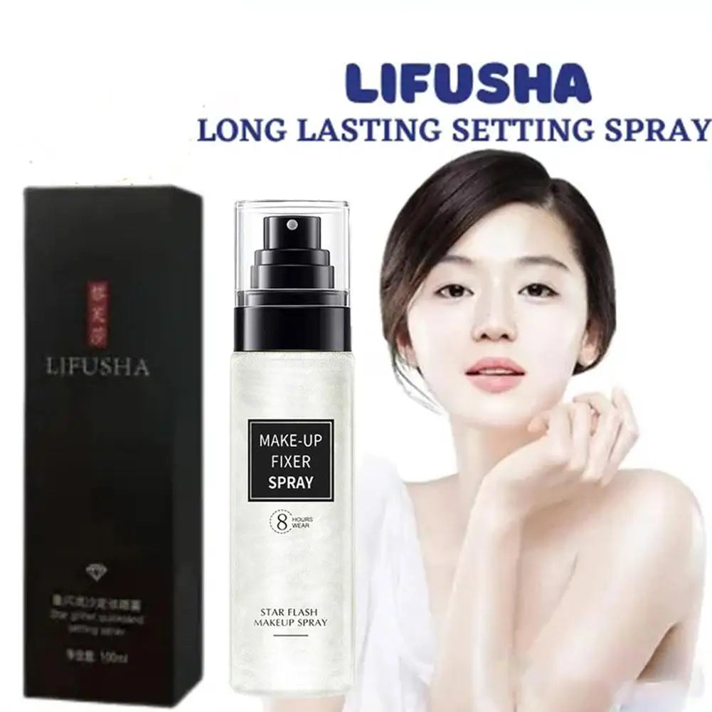 Professional Makeup Setting Spray Quick Drying Finish Mist For Face Foundation Long Lasting Anti-Drop Fixer Spray Beauty Makeup