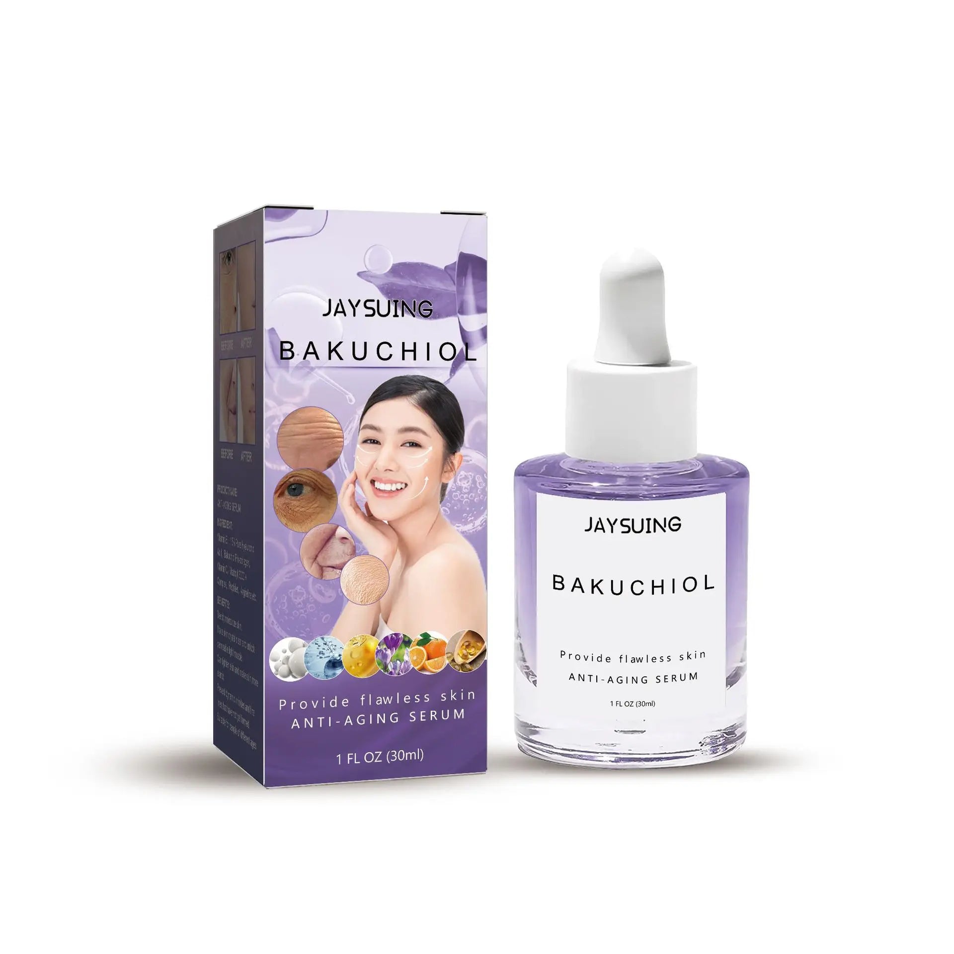 Collagen Remove Wrinkle Face Serum Lift Firming Anti Aging Fade Fine Lines Whitening Brightening Moisturizer Skin Care Cosmetics