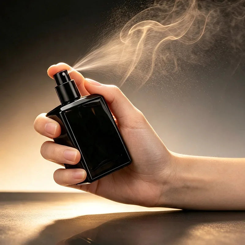 5/10PCS 30/50/100ml Empty Bright Black Perfume Glass Spray Bottle Cosmetic High-end Portable Container Makeup Fine Mist Atomizer