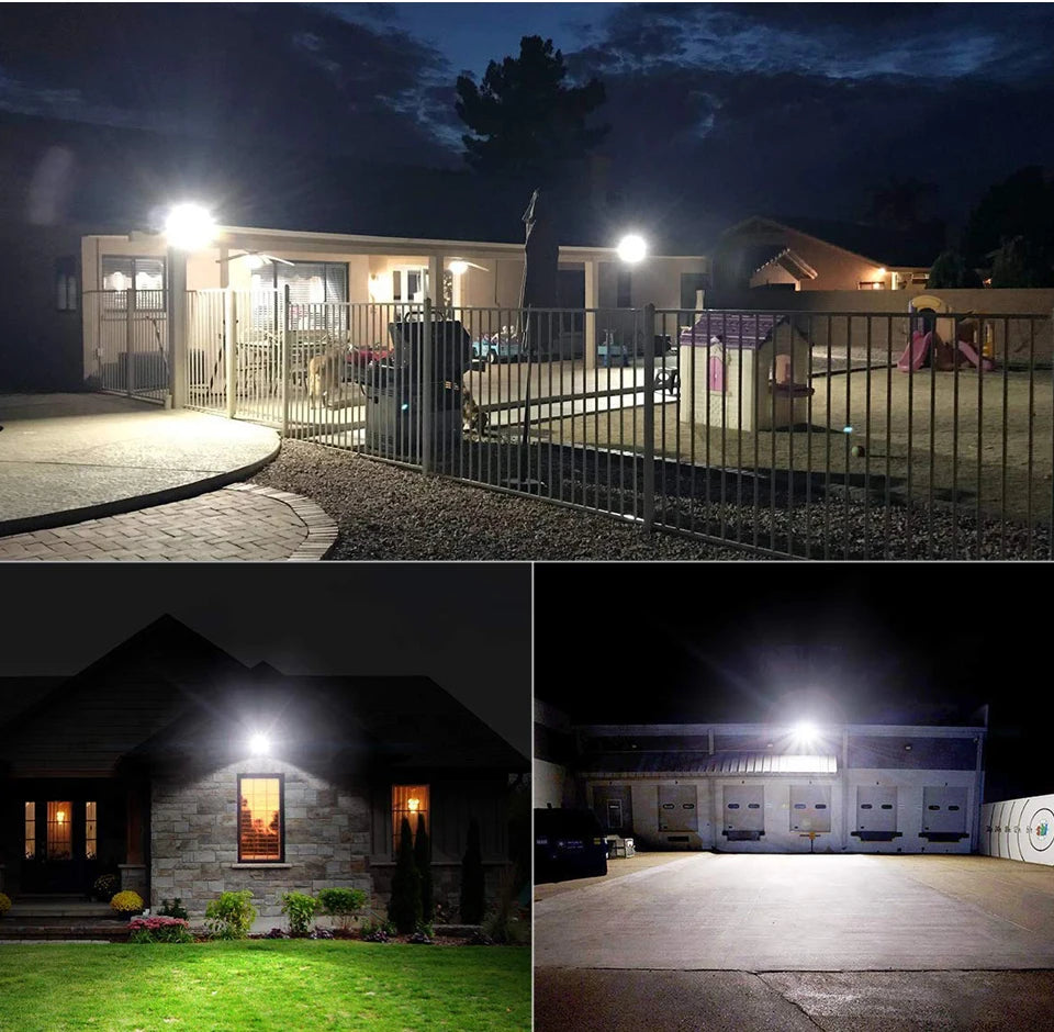 50W LED FloodLight Outdoor Lighting COB Floodlight 220V Reflector Spotlight IP65 Waterproof Outdoor LED Gardern Wall Lamps