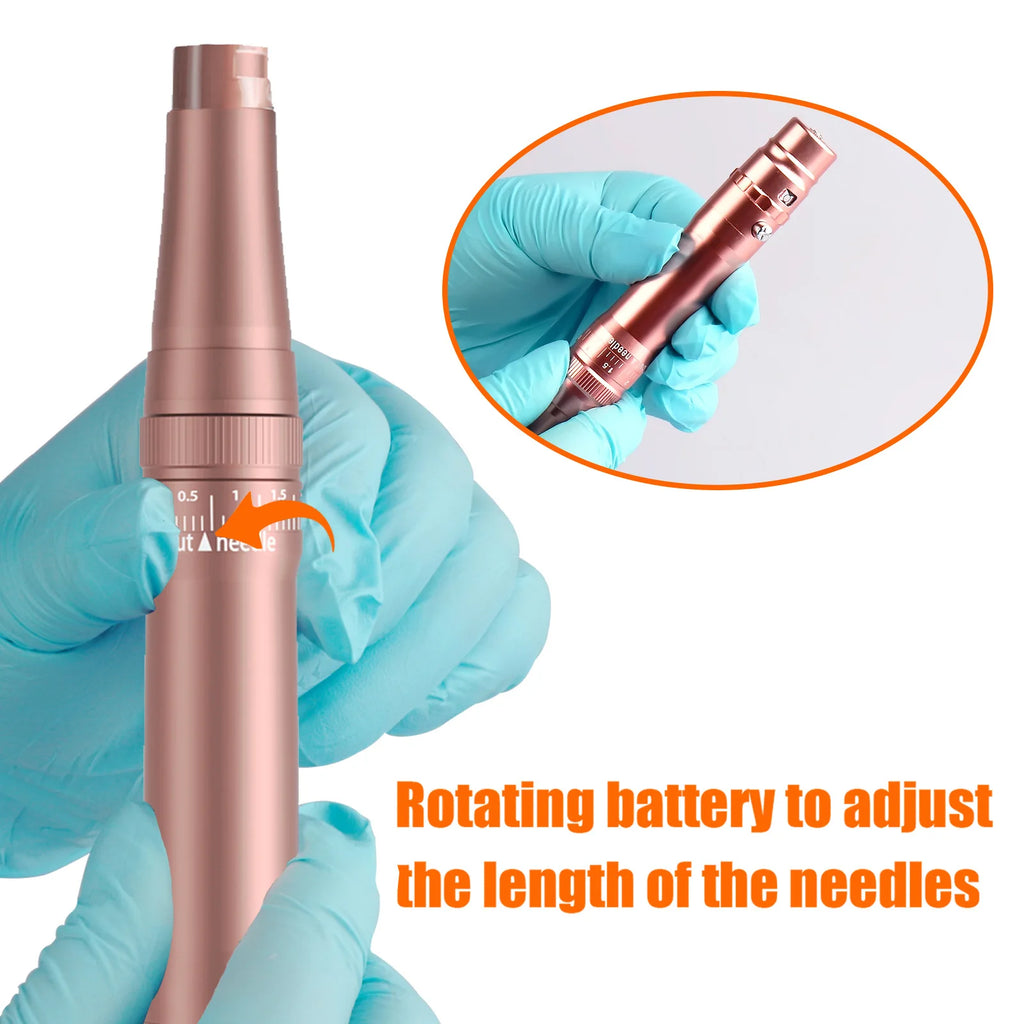 Eyebrow tattoo pen, embroidery, eyebrow tattooing machine, fully throwing eyebrow tattooing clip, wireless charging beauty devic