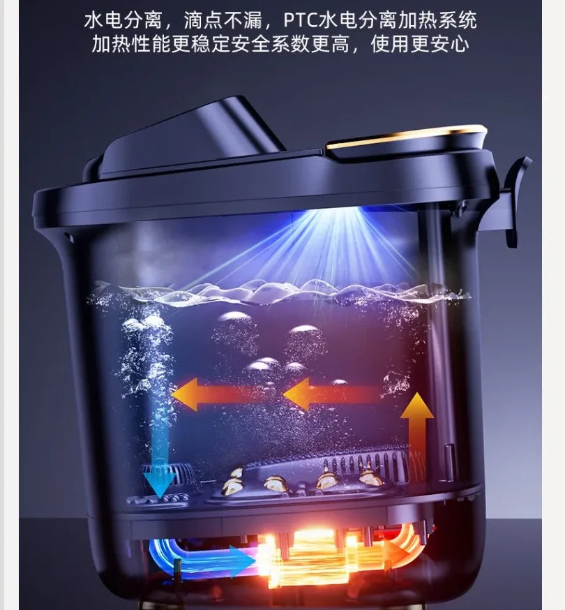 220V Royalstar Foot Spa Bath Massage Bucket with Heating and Constant Temperature Electric Automatic WDB