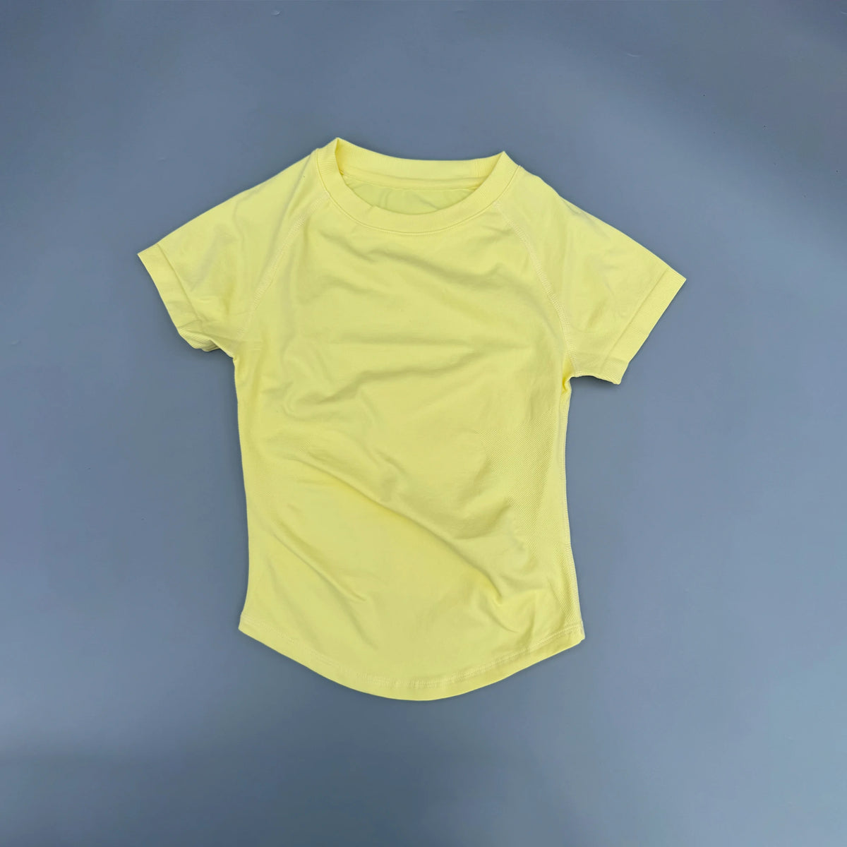Sport Short Sleeve Top Women Seamless Yoga All-Way Stretch Clothing Running Neon Gym T Shirt Minimalist Slim Fitness Active Tee