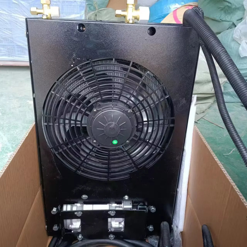 Electric Mini Auto Dc 12v 24 Volt 220v Car Air Conditioner For Diesel Generator Truck New Energy Vehicles RV Ship
