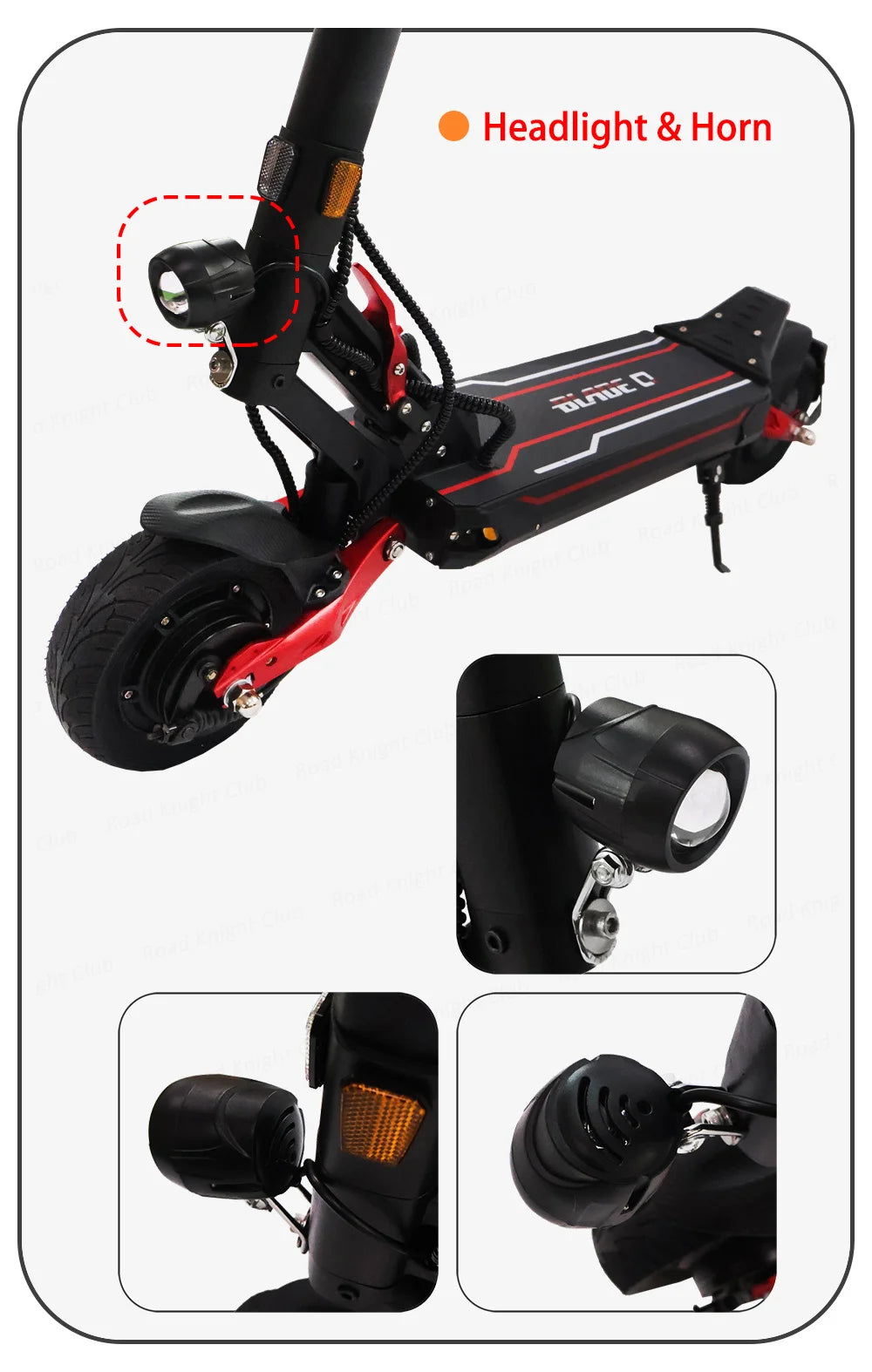 Official TEVERUN Blade Q Pro 36V 15Ah Battery 350W*2 Motor 8inch Solid Tire NFC Lock  Brake Drum brake Electric Scooter
