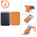 Portable Popsockets Magnetic Magsafe Wallet Phone Card Holder Magnetic Attachable Leather Pocket Compatible IPhone Credit Card