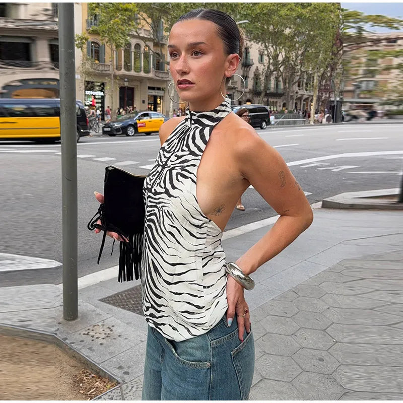 Fashion Zebra Print Women's Skirt High Waist Straight Loose Skirt Chic 2026 Spring Summer New Street Daily Wear Ladies Clothing