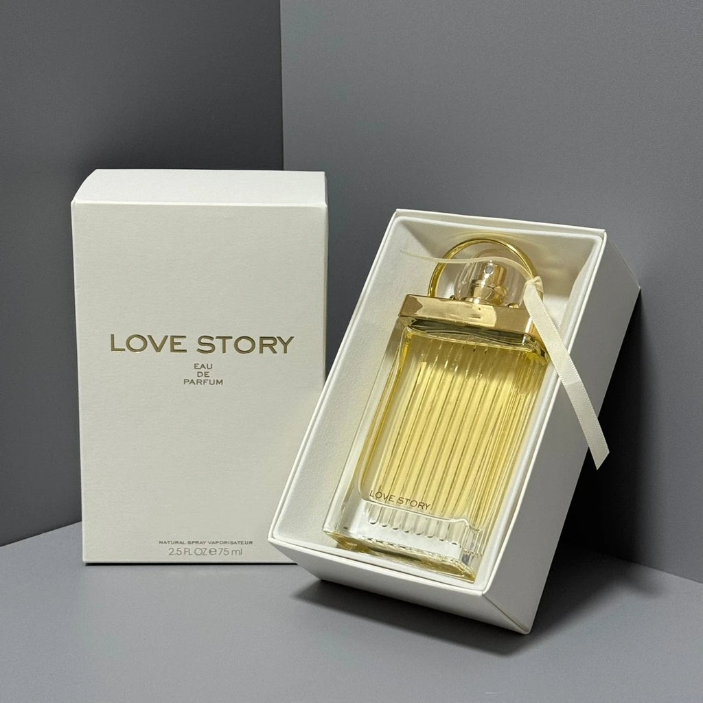 Transparent Striped Bottle, Fresh Soft Long Lasting Fragrance for Her,Elegant Ribbon Bow Perfume 75ml EDP