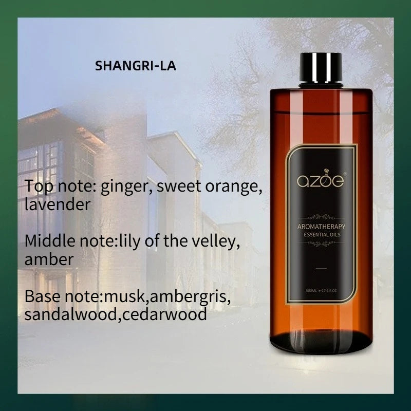 Essential Oil Exclusively for Aroma Diffuser 500ML