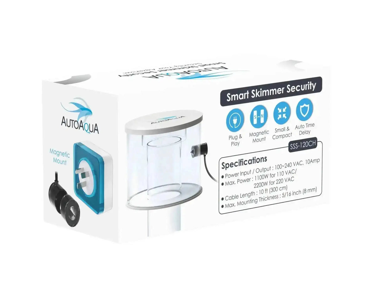 AUTOAQUA SSS-120CH Second Generation Egg Skimmer Explosion-Proof Controller, Intelligent Aquarium Automatic Anti-Overflow