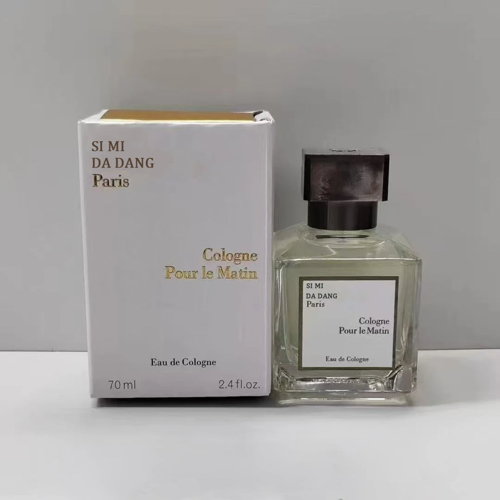 Unisex Perfume Morning Cologne Eau de Toilette 70ml Fresh Citrus Aroma Morning Fragrance Long Lasting Neutral Spray 540