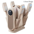 Portable 6 Arms Electric Shoe Dryer Foldable Boot Drying Machine Household Shoe Warmer Heater With Intelligent Timer Shoe Blowe