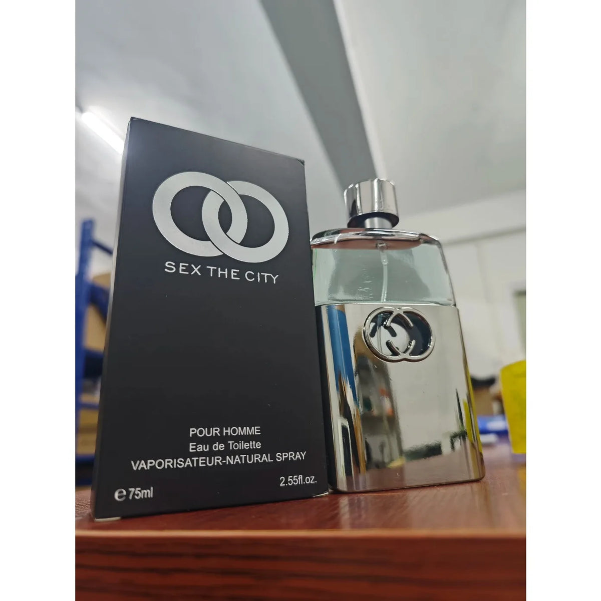Guilty Black Men's Cologne Fresh Woody Sandalwood Fragrance Light Elegant Long Lasting Original Perfume Hombre For Men Daily Use