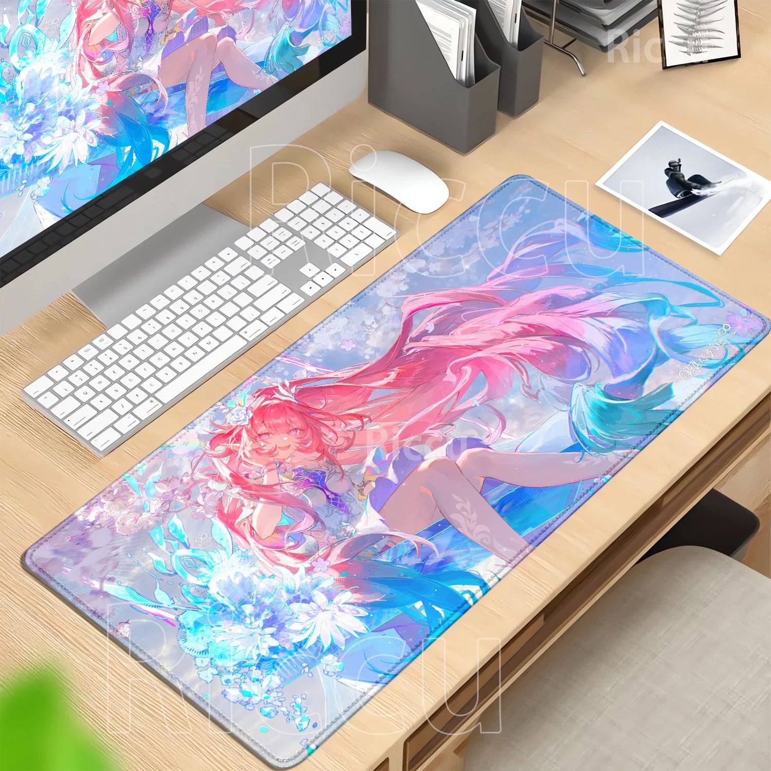 Mouse Pad Honkai Star Rail Cyrene HD printing Pretty Gaming Lock Edge Large Rubber Anime kawaii Mousepad Laptop offices Desk Mat