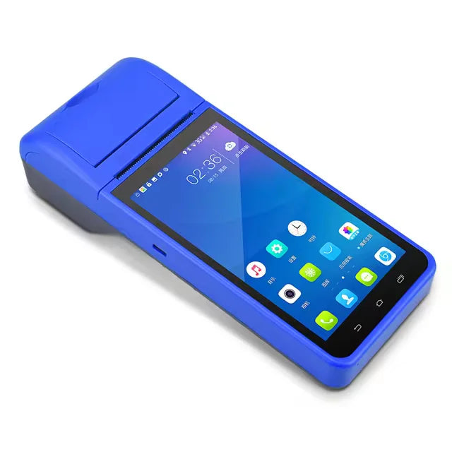 SDK 5" 4G Handheld Cash Register POS Machine Mobile Android System Pos Terminal Wi-Fi USB Printer Barcode Scanner NFC Reader