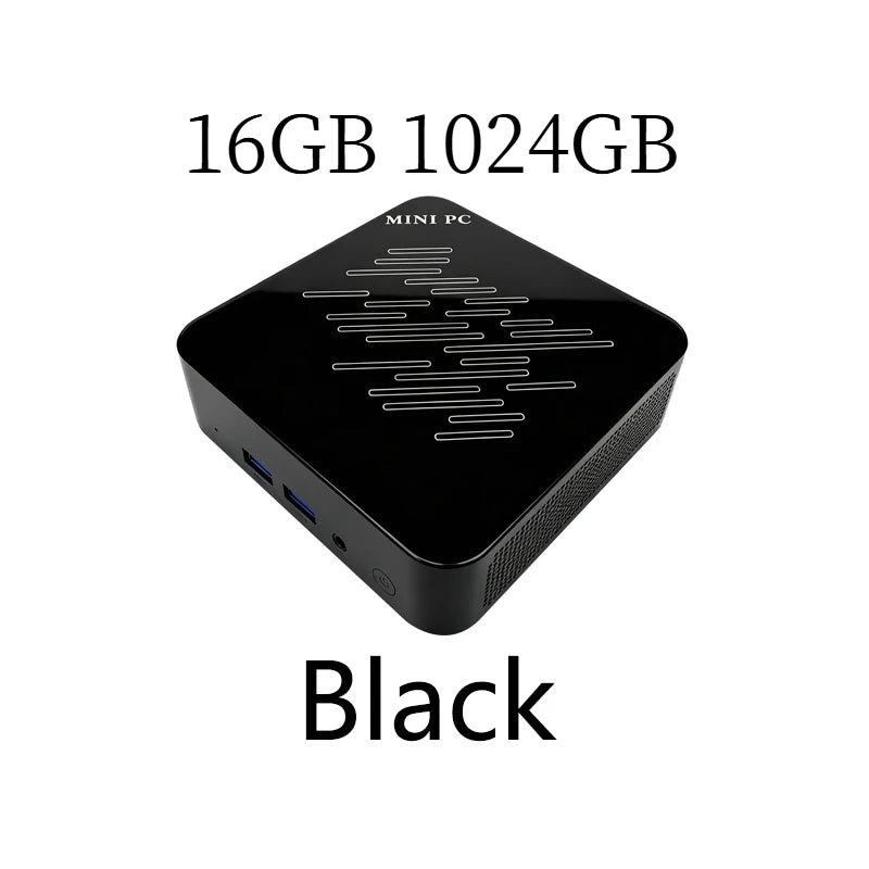 New Mini PC Core I9 10980HK Portable Mini Desktop Device 16GB RAM 1TB 2TB Large SSD 4K HD Display For Game Office Home Use