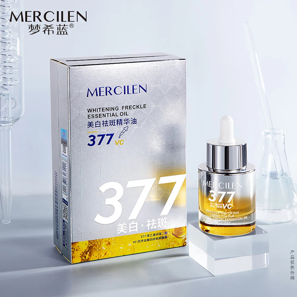377 Whitening Essence Oil Facial Care Tightening Moisturizing Hydrating Brightening Skin Face Serum Korean Skincare Products